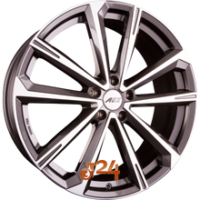 AEZ Velgen - ARUBA DARK - Gunmetal Glanzend Frontpoliert - 18 inch