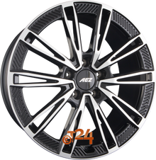 AEZ Velgen - ALASKA DARK - Schwarz Glanzend Frontpoliert - 21 inch
