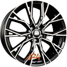 AEZ Velgen - TORONTO DARK - Schwarz Glanzend Frontpoliert - 18 inch