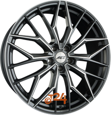 AEZ Velgen - PORTO DARK - Gunmetal Polished - 18 inch