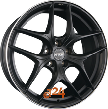 ATS Velgen - COMPETITION 2 Racing-Schwarz Hornpoliert - 18 inch