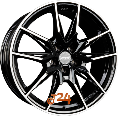 ATS Velgen - FORCE Diamant-Schwarz Frontpoliert - 19 inch