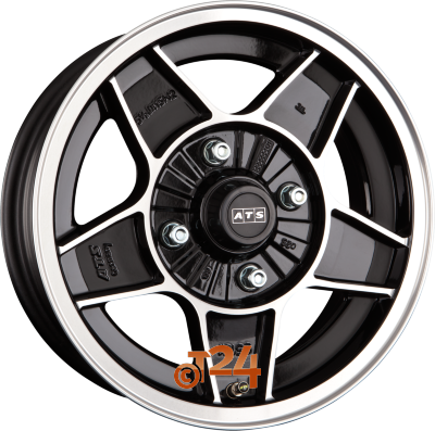 ATS Velgen - CLASSIC Diamant-Schwarz Frontpoliert - 13 inch