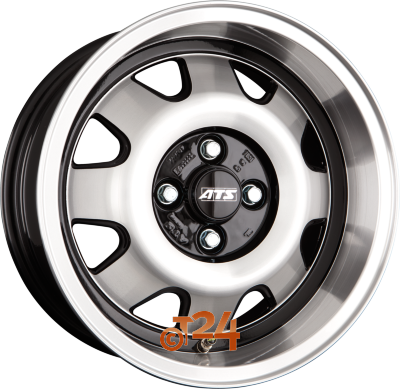 ATS Velgen - CUP Diamant-Schwarz Frontpoliert - 15 inch