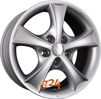 ATS Velgen - W Kristall-Silber - 16 inch