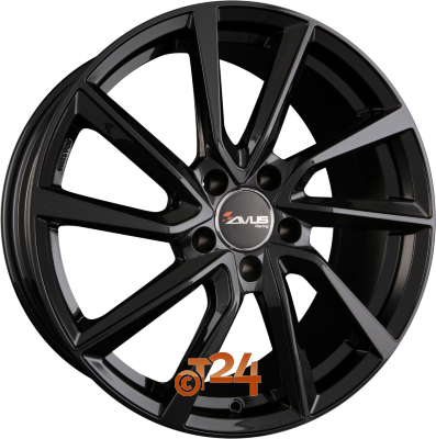 AVUS Racing Velgen - AC-518 Black - 18 inch