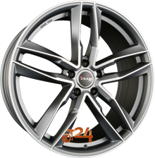 AVUS Racing Velgen - AF16 Matt Anthracite Polished - 18 inch