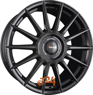 AVUS Racing Velgen - AC-M09 Black - 19 inch