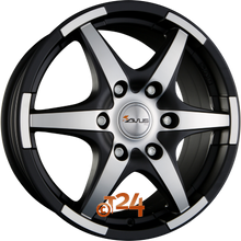AVUS Racing Velgen - GRIZZLY Matt Black Polished - 17 inch