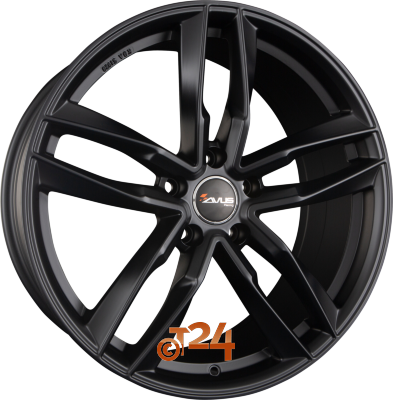 AVUS Racing Velgen - AF16 Matt Black - 20 inch