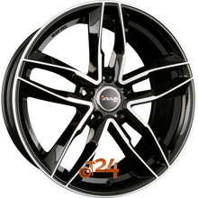 AVUS Racing Velgen - AF16 Black Polished - 17 inch