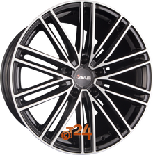 AVUS Racing Velgen - AC-M08 Black Polished - 21 inch