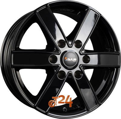 AVUS Racing Velgen - AC-V61 Black - 16 inch