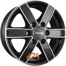 AVUS Racing Velgen - AC-V61 Black Polished - 17 inch