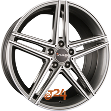 AVUS Racing Velgen - AC-515 Anthracite Polished - 17 inch