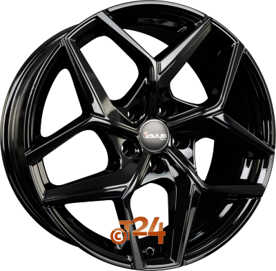 AVUS Racing Velgen - AC-523 Black - 19 inch