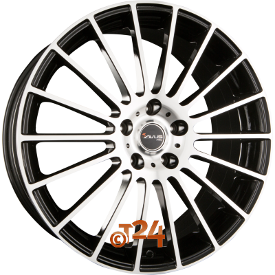 AVUS Racing Velgen - AC-M03 Black Polished - 17 inch