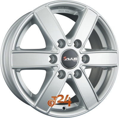 AVUS Racing Velgen - AC-V61 Hyper Silver - 17 inch