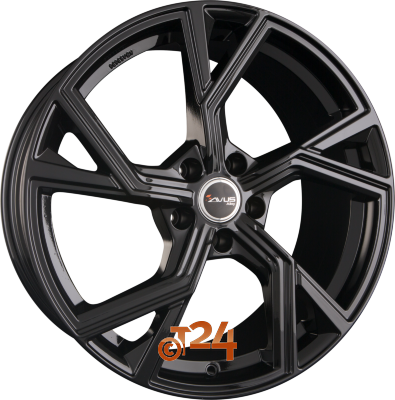 AVUS Racing Velgen - AF20 Black - 21 inch