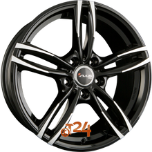 AVUS Racing Velgen - AF15 Black Polished - 19 inch