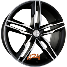 AVUS Racing Velgen - AF6 Matt Black Polished - 19 inch