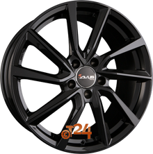 AVUS Racing Velgen - AC-518 Black - 17 inch