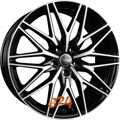 AVUS Racing Velgen - AC-MB6 Black Polished - 20 inch