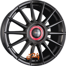 AVUS Racing Velgen - AC-M09 Black Cap Rosso - 19 inch
