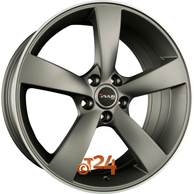 AVUS Racing Velgen - AF10 Matt Anthracite Polished - 22 inch