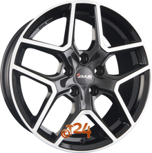 AVUS Racing Velgen - AC-519 Black Polished - 18 inch