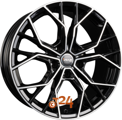 AVUS Racing Velgen - AC-M10 Black Polished - 20 inch