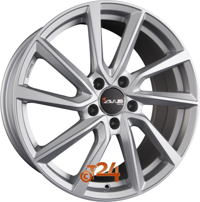 AVUS Racing Velgen - AC-518 Hyper Silver - 16 inch