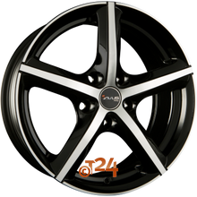 AVUS Racing Velgen - AF8 Black Polished - 17 inch