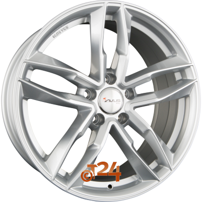 AVUS Racing Velgen - AF16 Hyper Silver - 17 inch