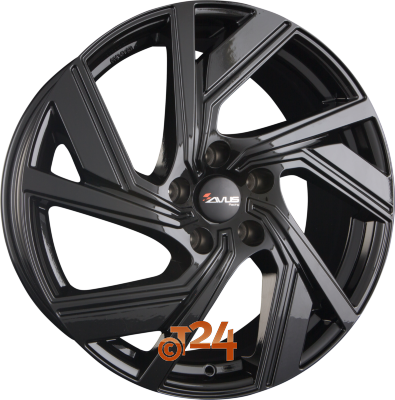 AVUS Racing Velgen - AC-521 Black - 18 inch