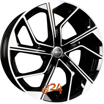 AVUS Racing Velgen - AC-522 Black Polished - 20 inch