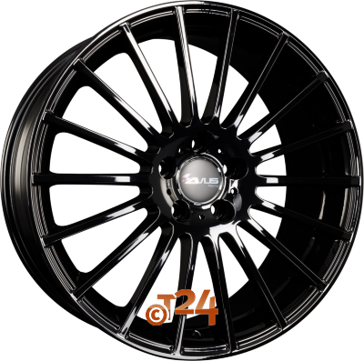 AVUS Racing Velgen - AC-M03 Black - 18 inch