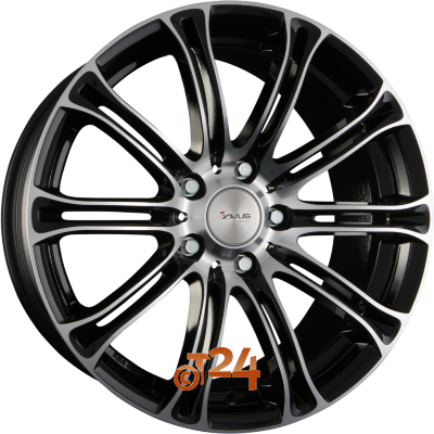 AVUS Racing Velgen - AC-MB1 Black Polished - 18 inch