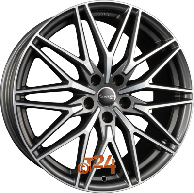 AVUS Racing Velgen - AC-MB6 Anthracite Polished - 19 inch