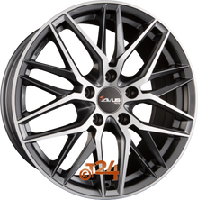 AVUS Racing Velgen - AF19 Anthracite Polished - 19 inch