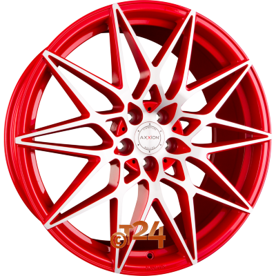 AXXION Velgen - AX9 COMPETITION Kirschrot Hochglanzpoliert  - 21 inch