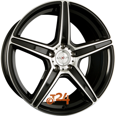 AXXION Velgen - AX7 Schwarz Hochglanzpoliert  - 21 inch