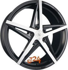 AXXION Velgen - AX10 Schwarz Hochglanzpoliert  - 20 inch