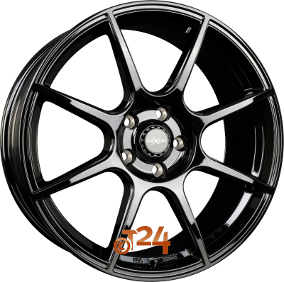 AXXION Velgen - X2 Schwarz Glanzend Lackiert  - 18 inch