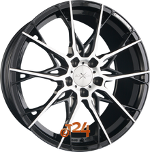 AXXION Velgen - X1 Schwarz Hochglanzpoliert  - 19 inch
