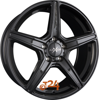 AXXION Velgen - AX7 Schwarz Glanzend Lackiert  - 20 inch