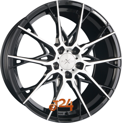 AXXION Velgen - X1 Schwarz Hochglanzpoliert  - 19 inch