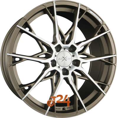 AXXION Velgen - X1 Bronze Matt Poliert  - 19 inch