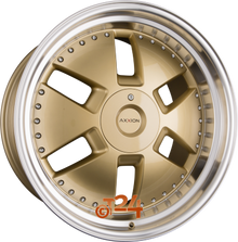 AXXION Velgen - Y1 Gold Glanz Gepolijst velgbed (GG+ / ML+) - 20 inch