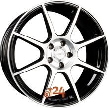 AXXION Velgen - X2 Schwarz Hochglanzpoliert  - 17 inch